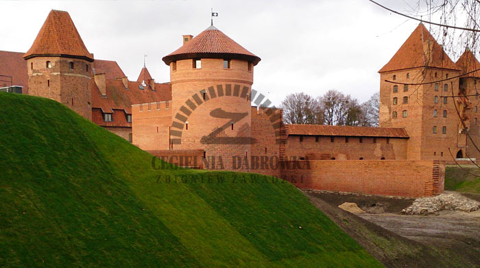 Cegły do rekonstrukcji  - zamek Malbork