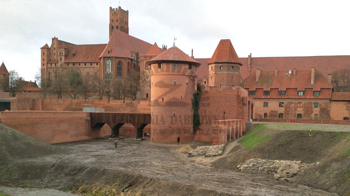 Cegły do rekonstrukcji  - zamek Malbork