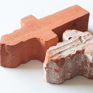 Kształtka ceglana ręcznie formowana