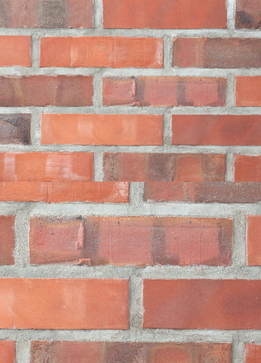 Cegła elewacyjna CE / S1 / S - mix z trzech rodzajów cegieł licowych